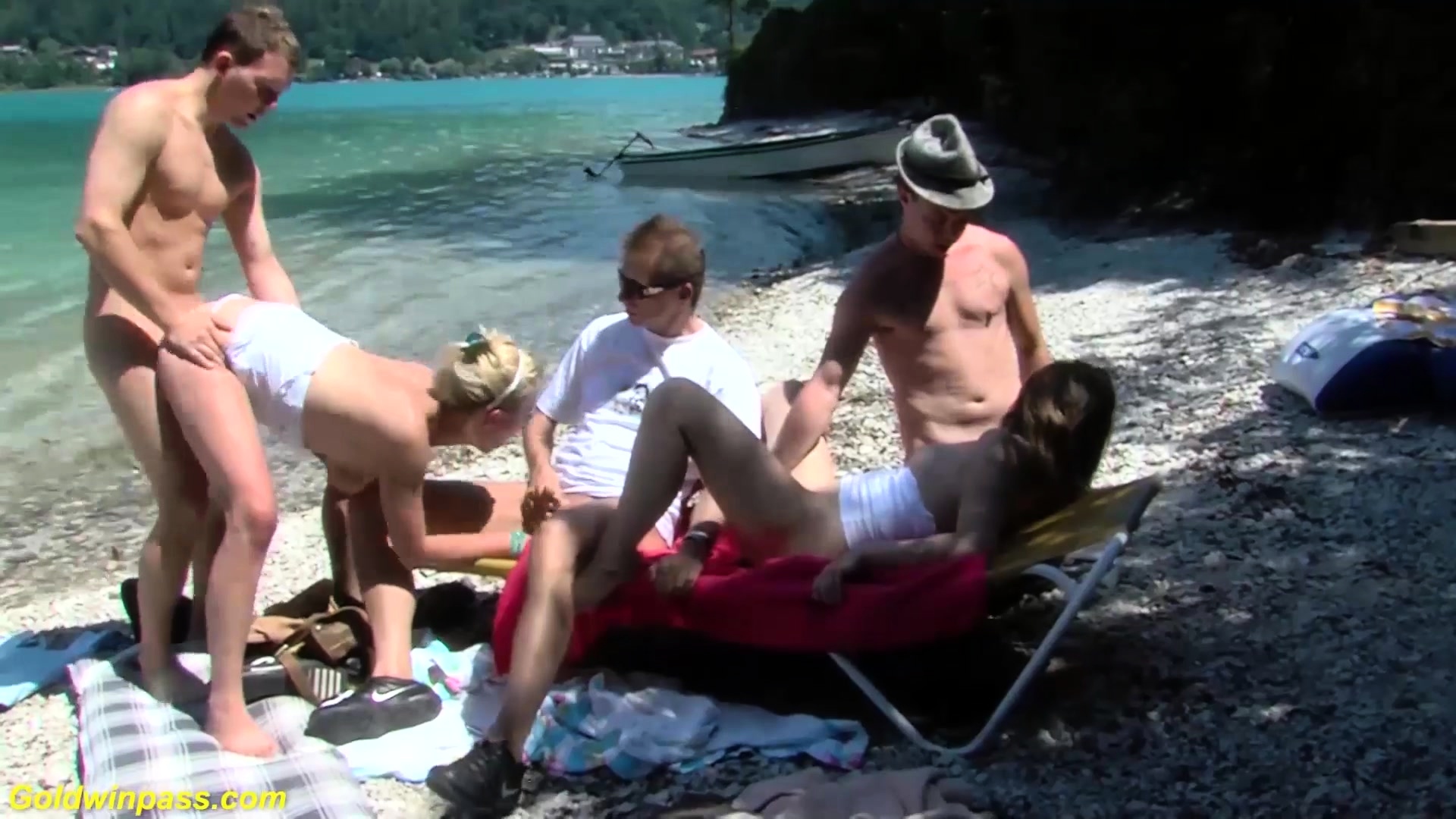 1920px x 1080px - Real Public German Beach Fuck Orgy Video at Porn Lib